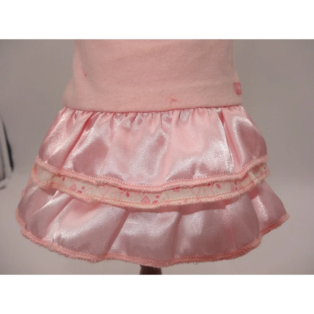 American Girl Doll Pink Love Dress Outfit with Sandals 2014-2017